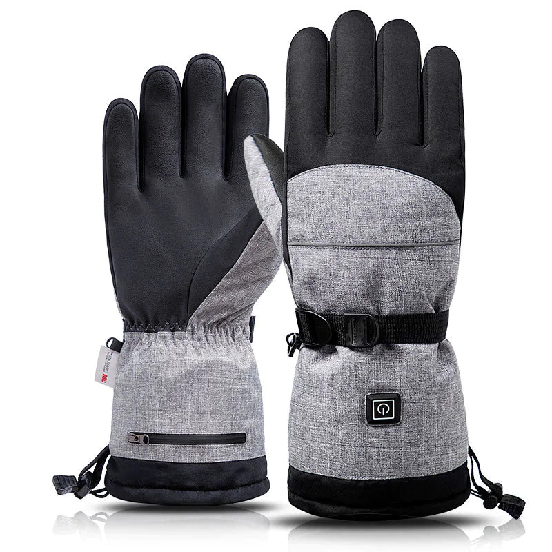 Heated Gloves with Adjustable Temperature 5000mAh Battery Up to 8 Hours of Heat Waterproof Windproof Touchscreen Friendly 3 Heat Levels Shipped from USA